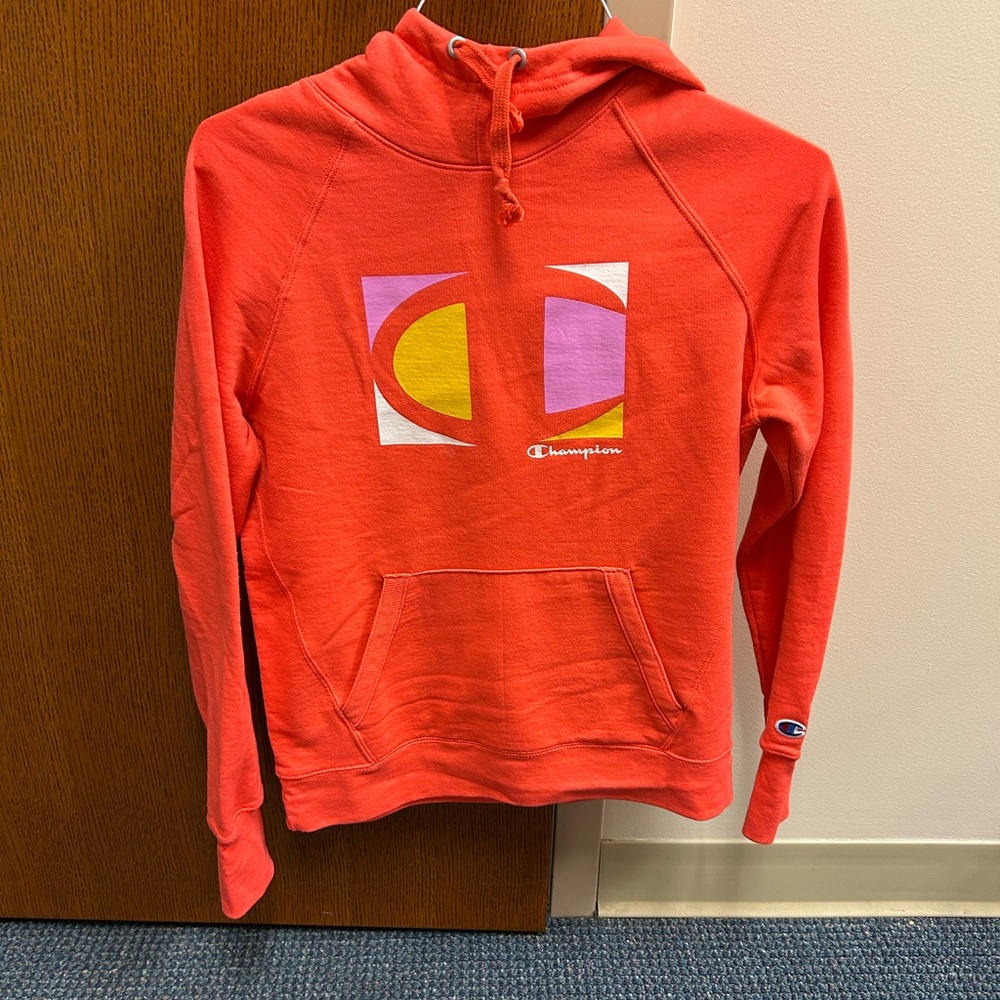 Champion Hoodie with Graphic Design